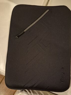 Targus Black Laptop Sleeve with Front Zip Pocket